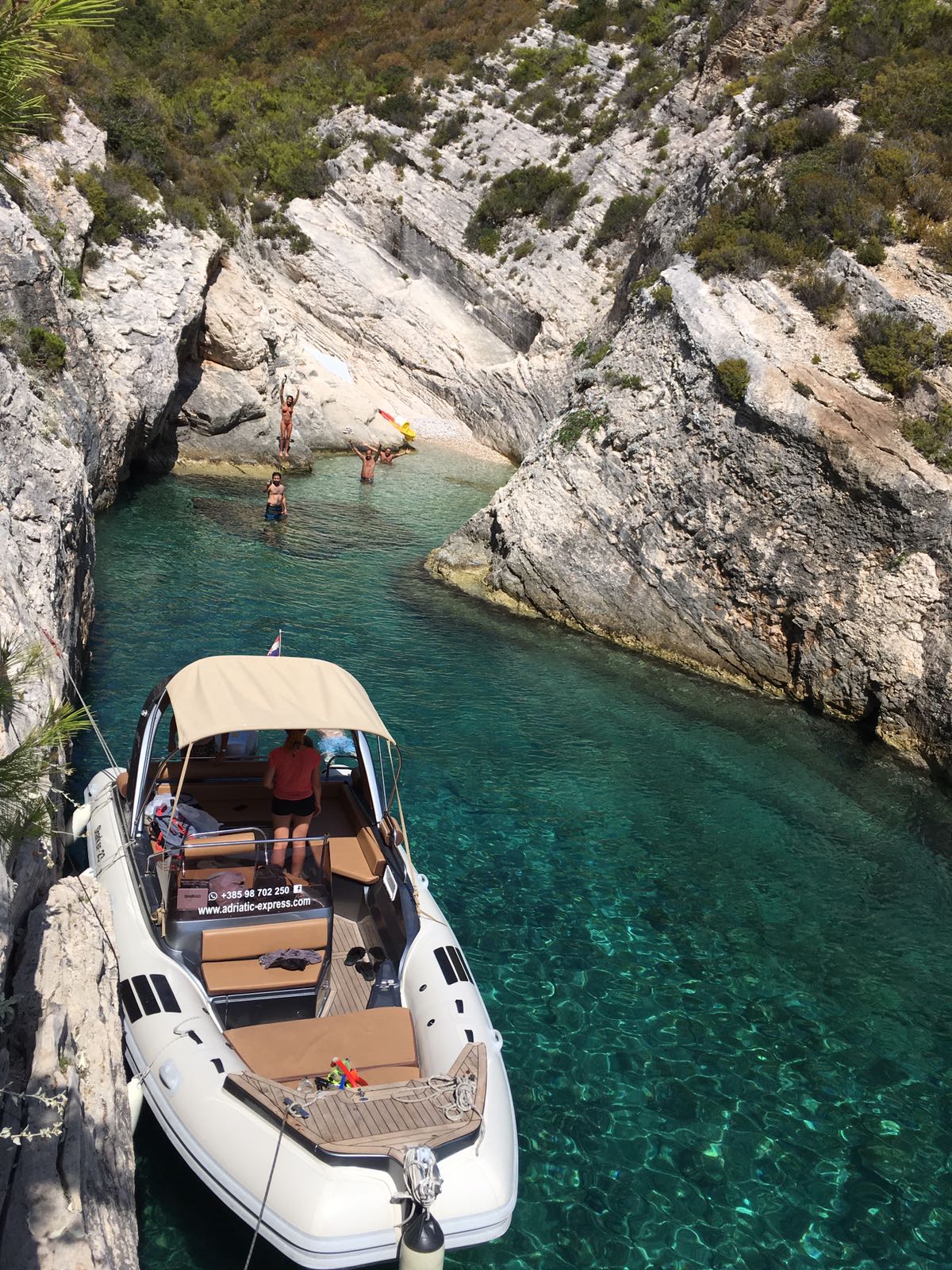 Check out the best beaches on Vis island, Croatia.